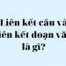 Các phép liên kết câu và đoạn văn