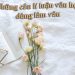 Những câu lí luận văn cần ghi nhớ
