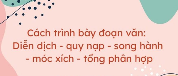 Ôn tập cách viết đoạn văn