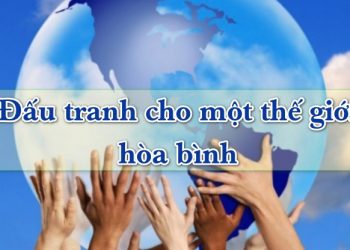 Đấu tranh cho một thế giới hòa bình