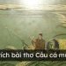 Phân tích bài thơ “Câu cá mùa thu”