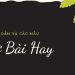 Một số mở bài áp dụng LLVH cho văn 9