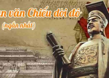 Soạn bài chiếu dời đô siêu ngắn