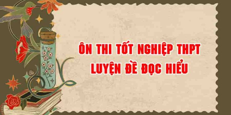 [Ôn thi tốt nghiệp THPT] Luyện đề đọc hiểu