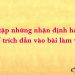Tuyển tập những nhận định hay về thơ để trích dẫn vào bài làm văn