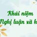 Các khái niệm thường gặp trong Nghị luận xã hội
