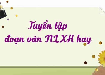 Tuyển tập 20 đoạn văn Nghị luận xã hội hay để rèn luyện cách viết văn