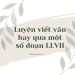 Luyện viết văn hay qua một số đoạn lý luận văn học