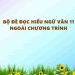 Tuyển Tập Đề Đọc Hiểu Ngữ Văn 11 Ngoài Chương Trình