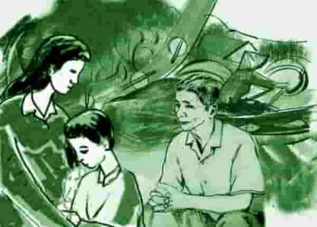 Phân tích tình yêu thương của ông Vại dành cho chú bé Lụm trong truyện ngắn "Hoa đào nở trên vai" của Vũ Thị Huyền Trang