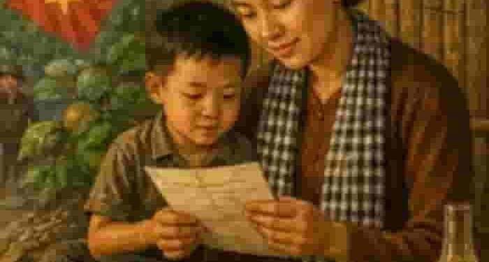 Phân tích hai khổ thơ trích bài "Gửi người vợ miền Nam" của Nguyễn Bính